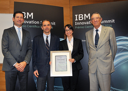 IBM Scientific Prize handed over to Caroline Conti