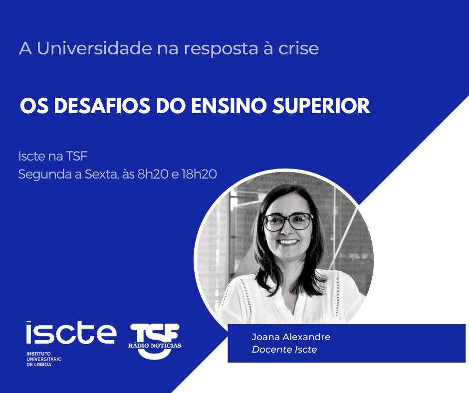 Iscte na TSF Joana Alexandre