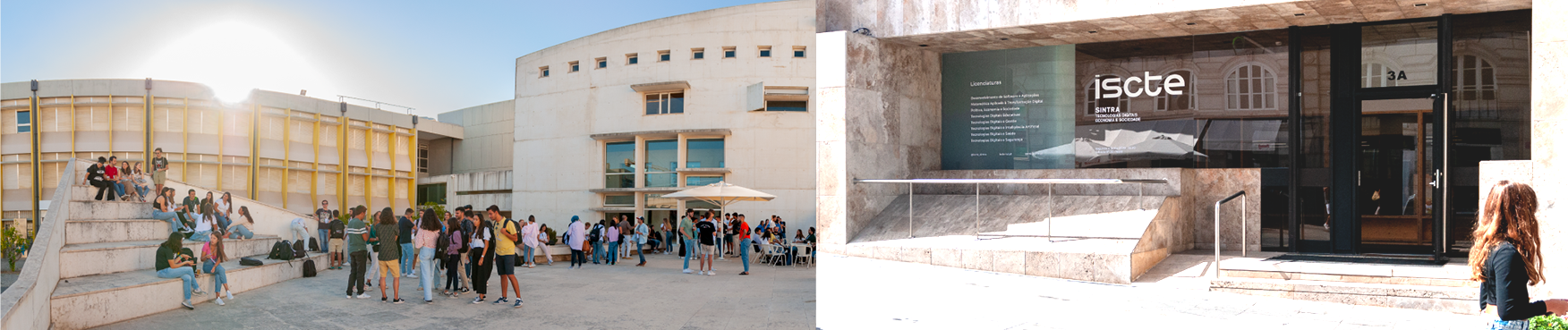 Agora estás no Iscte