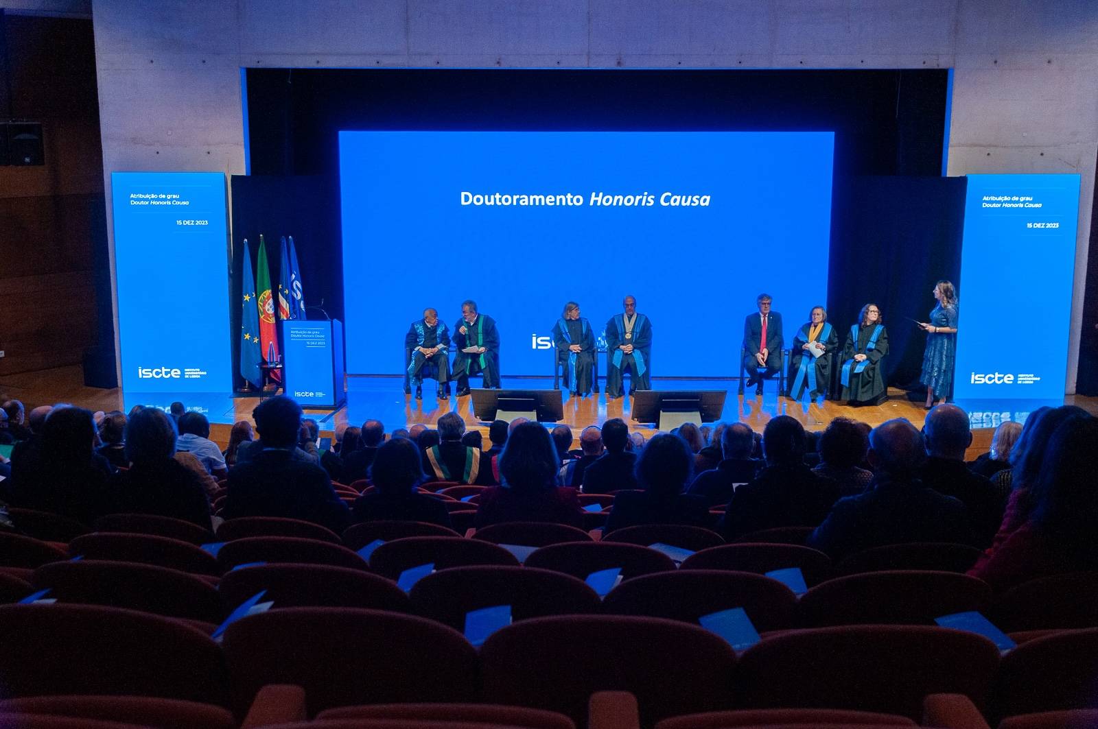 Iscte atribui três novos Doutoramentos Honoris Causa