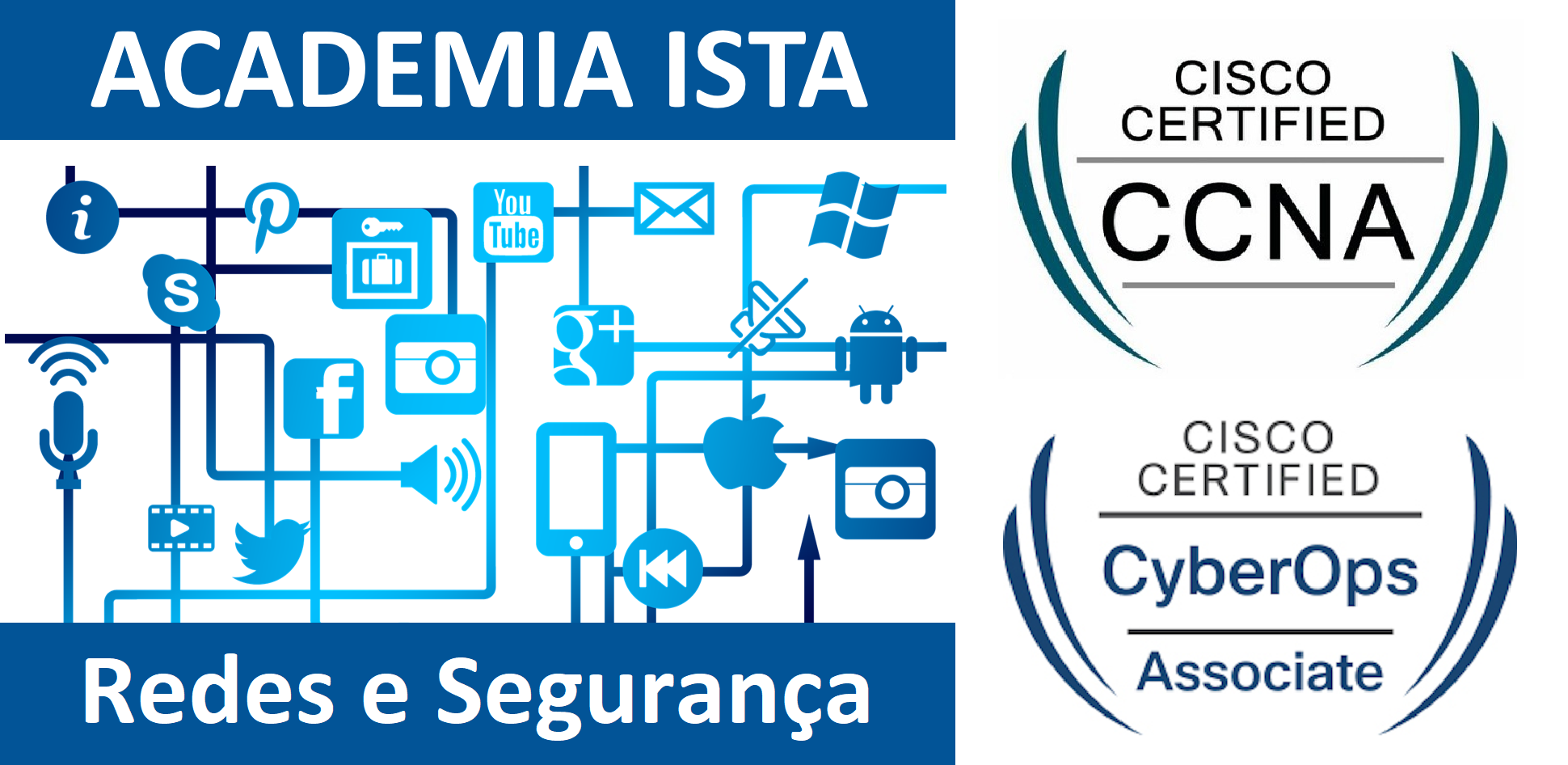 Inscrições para a Academia ISTA de Redes e Segurança