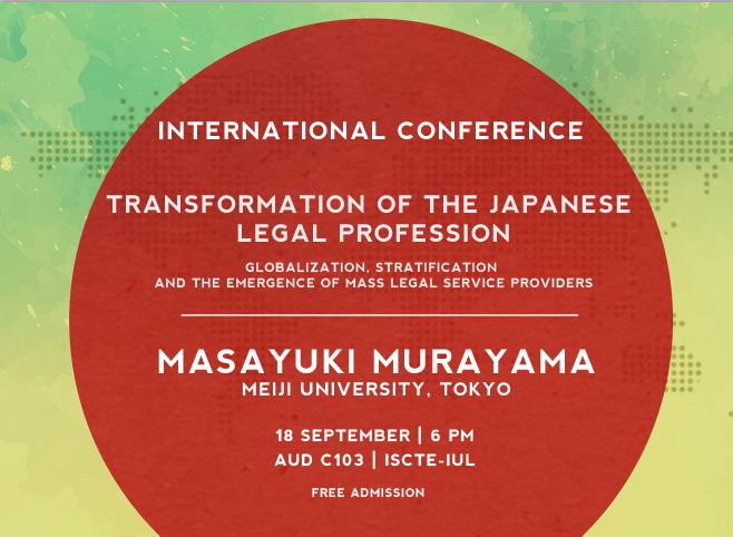 International Conference | Transformation of the Japanese legal profession