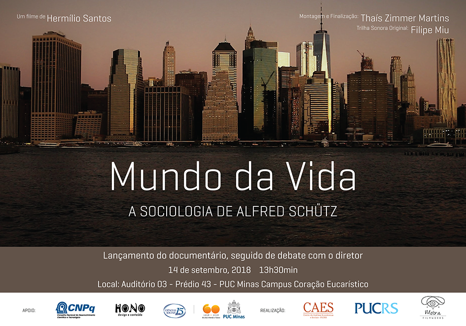 Visionamento Filme "Mundo da Vida: A sociologia de Alfred Schütz"