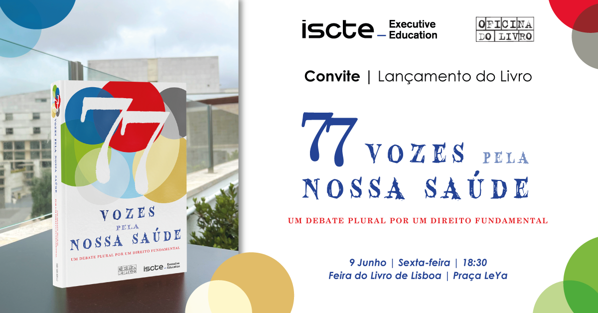 Sessão de Lançamento do Livro "77 Vozes pela Nossa Saúde"