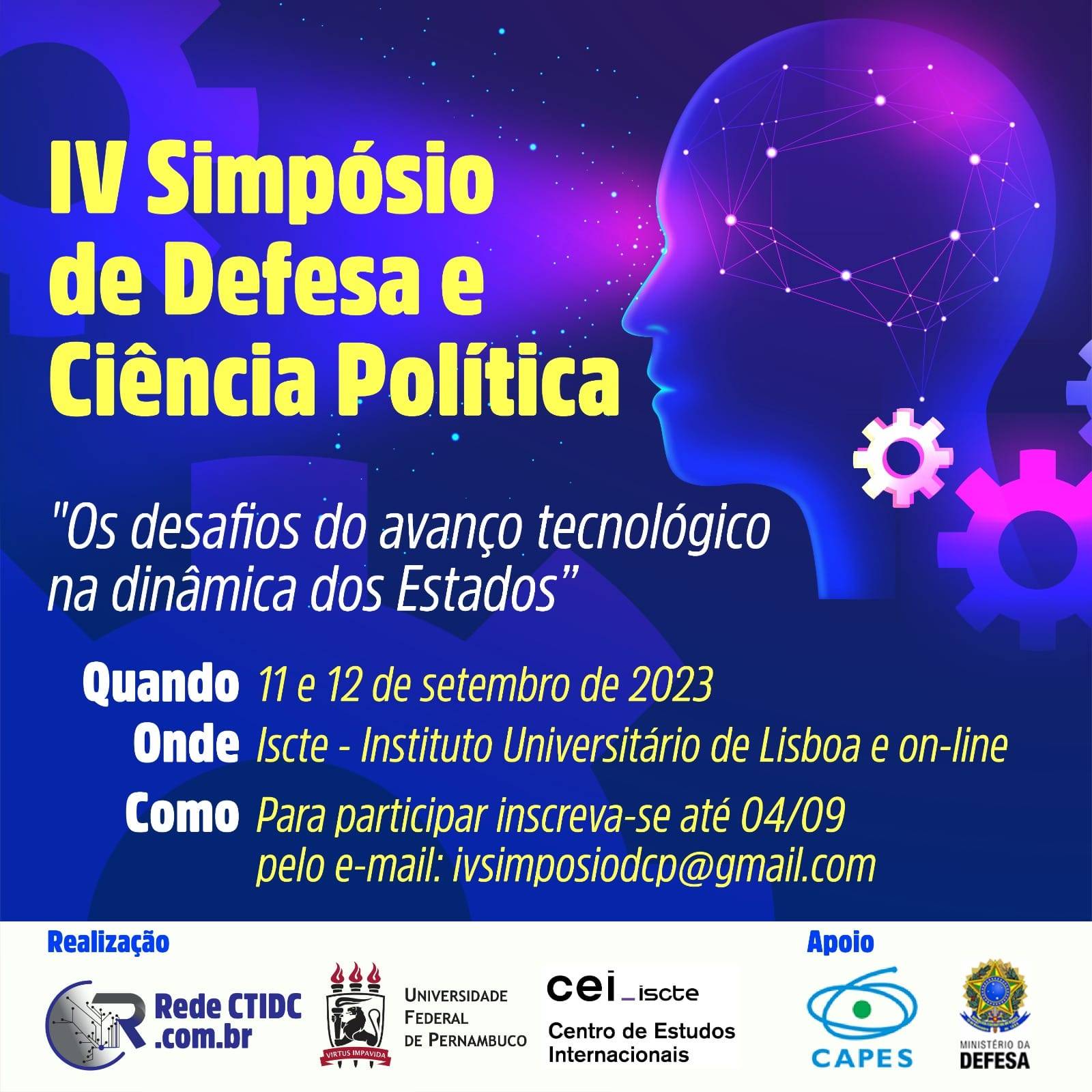 IV Simpósio de Defesa e Ciência Política