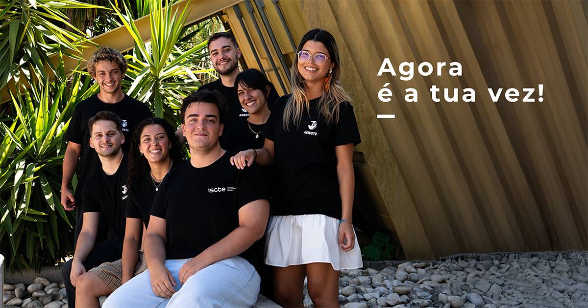 Agora é a tua vez: o Iscte dá-te as boas vindas!