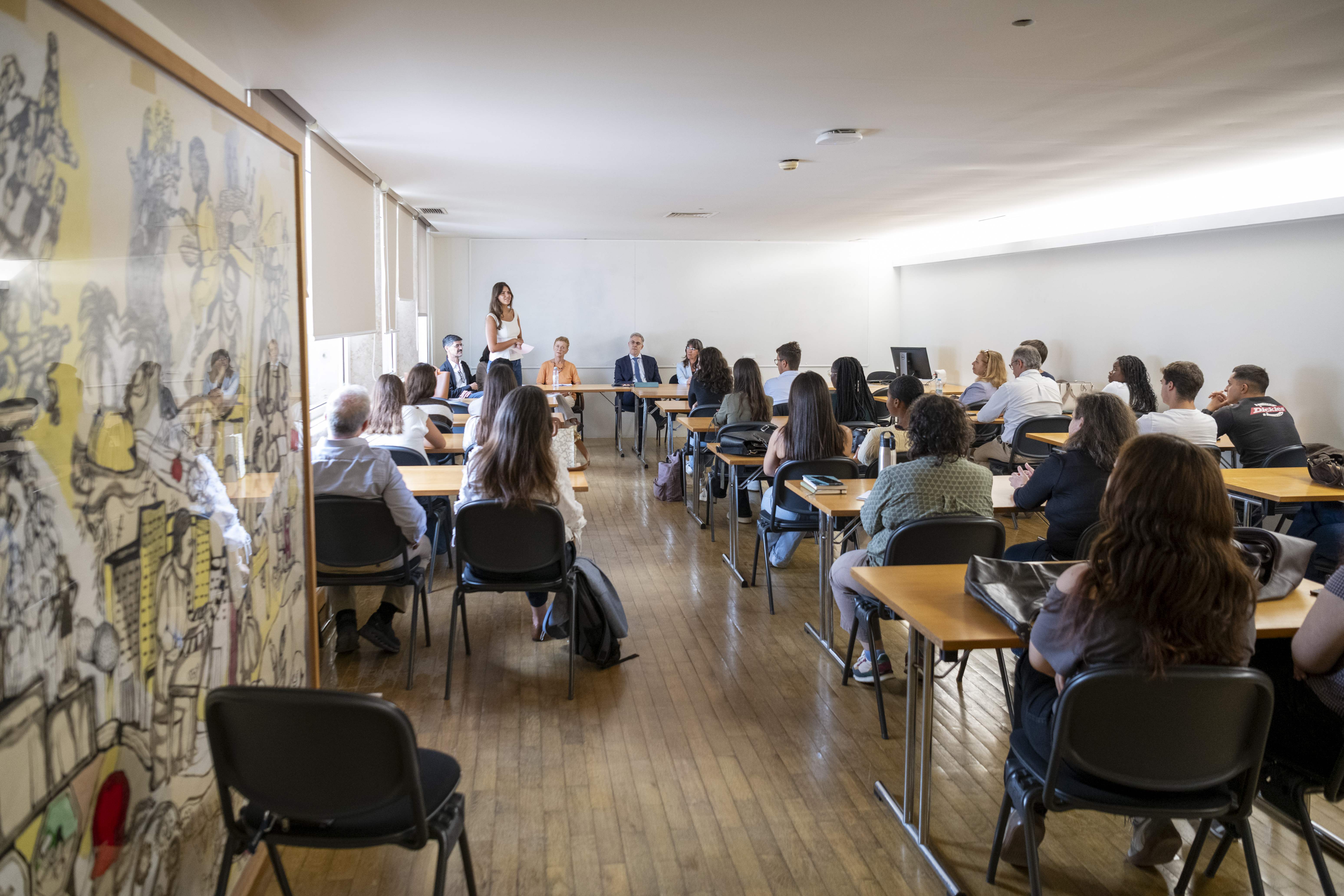 Students of the new Law Degree want to build a course with tradition