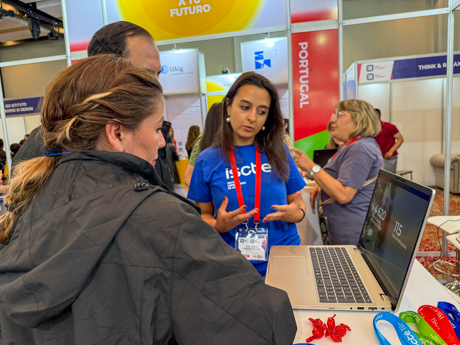 Da América Latina para Lisboa: mestrados do Iscte despertam interesse na Expo Estudiante