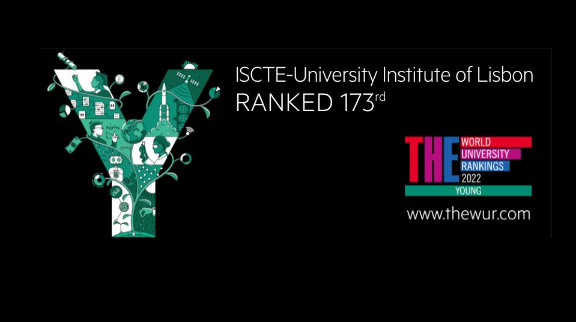 Iscte novamente a melhor universidade jovem portuguesa em ensino e investigação