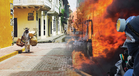 A paz na Colômbia e a violência na Venezuela