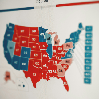 As eleições primárias e o sistema político dos EUA