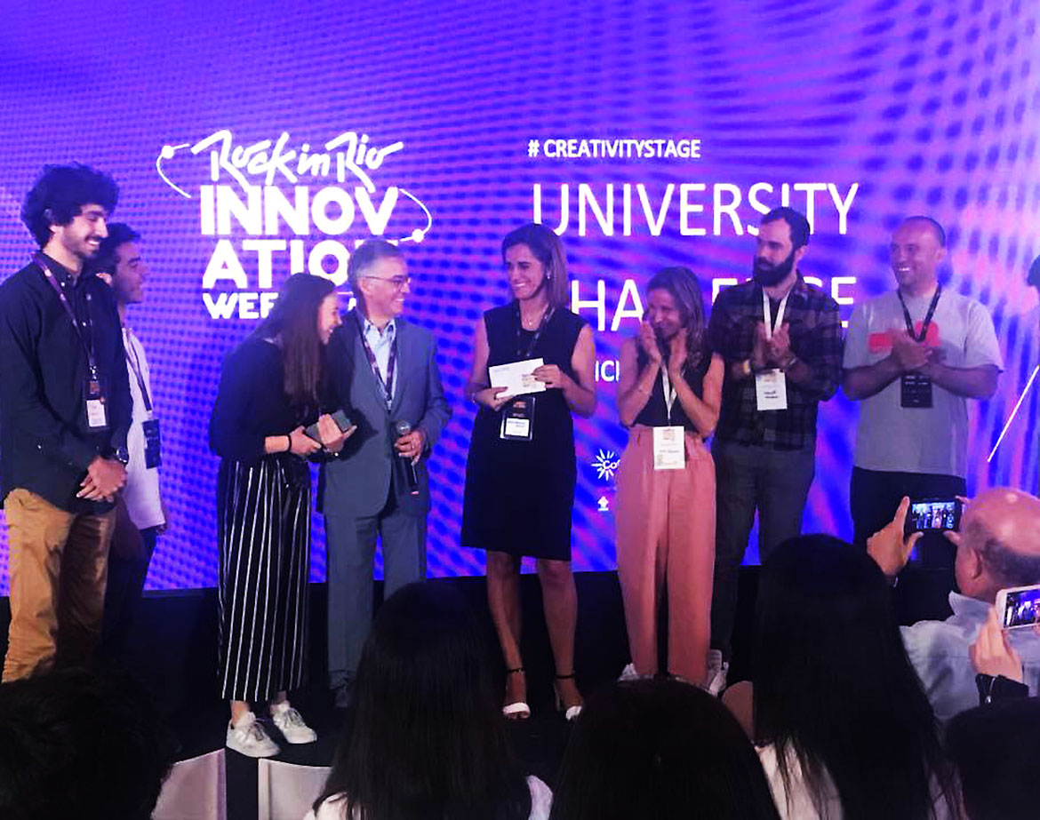 ISCTE-IUL ganha o desafio universitário no Rock in Rio Innovation Week
