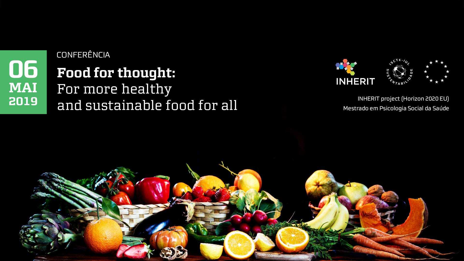 Conferência Internacional "Food for Thought"