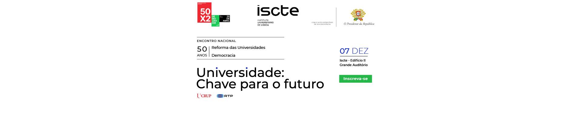 Encontro Nacional "Universidade: Chave para o Futuro"