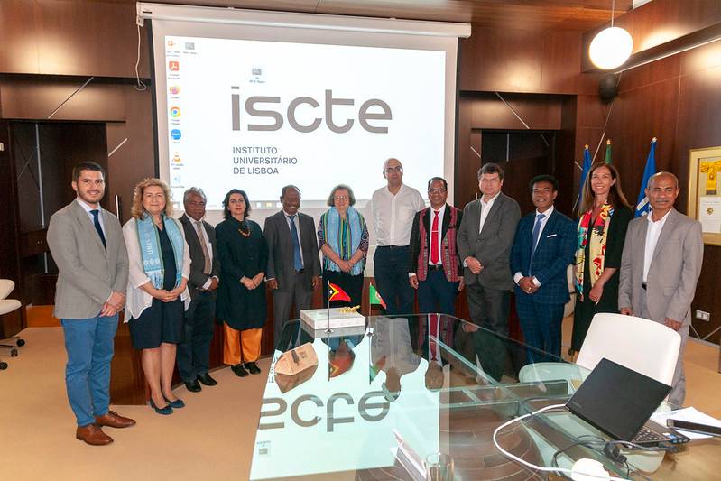 Reitor de Universidade de Timor Leste no Iscte